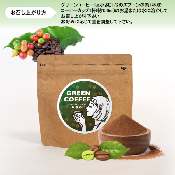 MINORI★SHOPのグリーンコーヒー (送料込み) - 画像 (5)